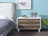 Lurel White & Weathered Oak Finish Accent Table B2726P288770
