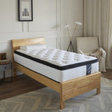 ZNTS （Twin）12 inch sponge bamboo fiber fabric high-quality mattress,Individual Pocket Spring+ 50485717