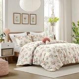 Full/Queen Mushroom Garden Comforter Set B035P203260