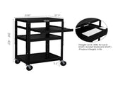 Cart Rolling Storage Stand with Keyboard Shelf 68450803