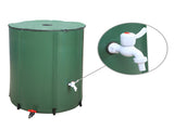 100 Gallon Folding Rain Barrel Water Collector Green 89156188