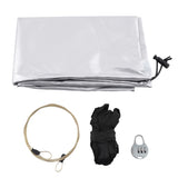 Full Car Cover Waterproof Dust-proof Rain Snow Heat Resistant Protection For 15-16FT Auto Sedan 56061436