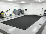 8 ft 6 in x 20 ft Containment Mat PVC Garage Floor Mat Non Slip with Cleaning Squeegee 15709168