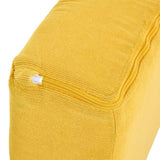 12-Piece Modular Kids Sofa Set All-Sponge Construction Yellow & White Colorblock Corduroy Free 86745873