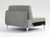 Modular Sectional Sofa Corner Seat,Middle Seat Module Couch,Gray W3098P257000