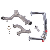 Upgraded Metal Coolant Water Pipe System Kit for Jaguar XE XF XJ F-Pace F-Type LR109401 LR041788 16384525