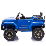 ZNTS 24V Two-seater Kids Ride On Car W/Parents Remote Control, Licensed Toyota LC250,4WD,220w Motors,With W1396P178754