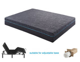 11-inch Full Size Bed Mattress Gel-Infused Memory Foam Hybrid Mattress, Dark Gray, Mattress in a Box B011P212565