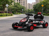Kids Pedal Go Kart with Ergonomic Comfort, Outdoor Ride-on Car with Tough Wear-Resistant Tread for 98075020