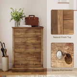 Wood Storage Chest of Drawers 79862023