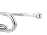 Brass Trumpet Bb with 7C Mouthpiece for Standard Student or Beginner Silver 03408510
