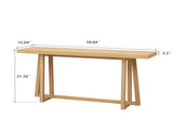 59.84'' Console Table, Stylish Rectangular Entryway Table, Outdoor Console Table for Patio, Sturdy W757P246484