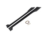 ABS Plastic Side Skirt Extension fit for Subaru BRZ Scion FR-S 2012-2020 2021 Black 51538077