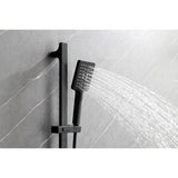 Shower System with Shower Head, Hand Shower, Slide Bar, Bodysprays, Shower Arm, Hose, Valve Trim, W2287141194