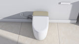 ZNTS Smart Toilet with Built-in Bidet Seat, Tankless Toilet with Auto Lid Opening, Closing and Flushing, W1667P238860