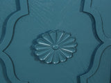 63'' Large Storage Cabinet Metal Handle, Carved Flower Doors, Wooden Mordern Sideboard Console W1445P251889