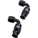 -6AN 20 ft PTFE AN6 Stainless Steel Braided Fuel Line 6AN Hose End Adaptor 72358948