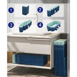 1.6m PVC folding pool bathes and cools in summer, suitable for outdoor patio beach W2710P305042