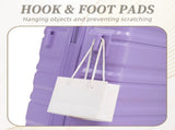 HIFINE TOURIST 20"/24"/28" 3 pcs/set in ABS Spinner Wheel Luggage, Carry on Suitcase, Matching W2787P342136