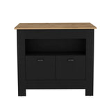 Arlet Kitchen Island Two Door Cabinet and Shelf B070P173165