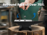 Single Horn Anvil,100Lbs Cast Steel Anvil, High Hardness Anvil, Four holes in the Base for Fixing, W2885P300080