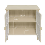 2 Door Cabinet, American Furniture, Suitable for Bedroom, Living Room, Study W688P225283