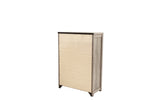 Bedroom Furniture Rustic Light Grey Simple 1pc Chest Of Drawers 5-Drawers Storage Cabinet Solidwood B011P236771