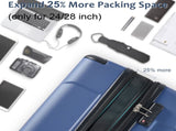Hardshell, Lightweight Durable ABS Suitcases with Double Wheels, Expandable 28-inch Checked N730P296747C