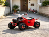 Red 6V Electric Toy Car Forward Backward with Wear-Resistant Wheels for 18-36 Months Old 20677653