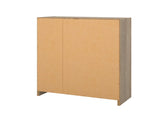 Herringbone/Oak 2 Shelf Bookcase 30673702