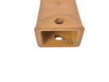 10 Pack X156L Dirt Teeth Bucket Teeth Long w/ 10 Pack P156 Roll Pins Alloy Steel Fits for Skid Steer 88484002