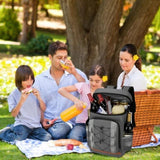 Cooler Backpack 36 Can Leakproof Insulated Cooler Backpack with 25L/6.6Gal for Picnic Camping Beach 86213141