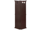 Lighted Corner Curio Cabinet - Glass Display Shelf with Tempered Glass Doors, Adjustable Shelving, W1758P300130