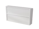 3 Door Arched Wall Mounted Glass Cabinets for Kitchen, Living Room and Bathroom W757P221502