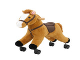 Plush Ride on Horse with Wheels, Ride On Toy to Develop Balance & Coordination for Toddlers 1836 46619644