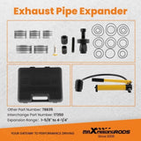 Hydraulic Exhaust Pipe Expander 10T Stretcher Tools Kit 1 5/8" To 4 1/4" 78835 01927166