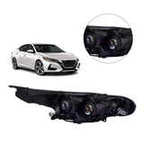 Front Headlight Head Light Lamp Assembly Fit For Nissan Sentra S/SV 2024 2025 Only Halogen 4 Pins 31250995