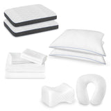 12-Piece Premium Comfort Bedding Pack, King Size B123P290367