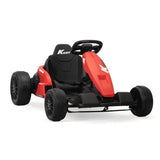 24V Electric Kids Go Kart, Batteryed Outdoor Ride On Toy w/ 5 mph Max Speed, Music, Horn, W2181P152212