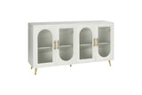 TV Stand 65 Inch TV, Wood TV Stand with Storage Cabinet & Adjustable Shelves, Media TV Console W1445132031