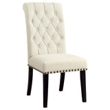 Beige Tufted Side Chairs B062P145442