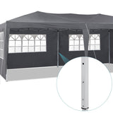 ZNTS 10×20 Party Tent Wedding Patio Gazebo,with 6 Removable Sidewalls & Carry Bag The Pop Up Canopy Tent, 28350715