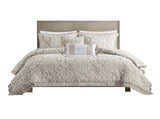 Cotton Duvet Mini Set Taupe King B03595779