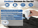 2PCS 17L Vacuum Storage Bags with Rechargeable Air Pump, 70D NylonTPU Waterproof Compression 09432529