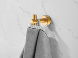 Bathroom Hardware Set, Thicken Space Aluminum 6 PCS Towel bar Set- Brushed Gold 24 Inches Wall 85205512