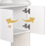Versatile Children's Bookshelf with House-Shaped Design, Multi-Functional Storage for Books and W2699P197526