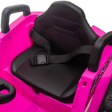12V kids Ride On Mini UTV, Electric Car with Front LED Lights and Horn, Single Seat with a Safety W2181P160710