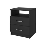 Oklahoma Nightstand,Two Drawers, One Shelf B128P148772
