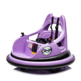 ZNTS 12V ride on bumper car for kids,electric car for kids,1.5-5 Years Old,W/Remote Control, LED Lights, W1578P198507