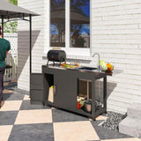 Outdoor Grill Table 43154014